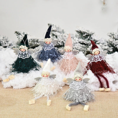 Christmas Doll Gnomes Elf Cute Angel XMAS Home Decoration Christmas Tree Decoration Natal Navidad Gift Happy New Year