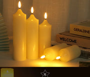 LED electronic candle lights Christmas decorations church wedding window shop scene layout new decorations