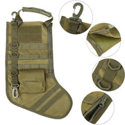 Christmas MOLLE Stocking Socks Tactical Military Bag Dump Drop Pouch Utility Storage Bags Combat Hunting Pack Magazine Pouches