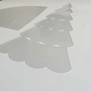 Handmade Christmas Tree Quilting Template Set Multifunctional Acrylic DIY Sewing Ruler Practical Sewing Pattern Tools