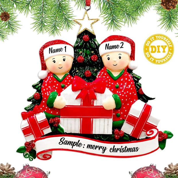 Christmas Tree Hanging 2023 Navidad DIY Personalised Home Christmas Decorations Gifts New Year 2024 Home Decoration