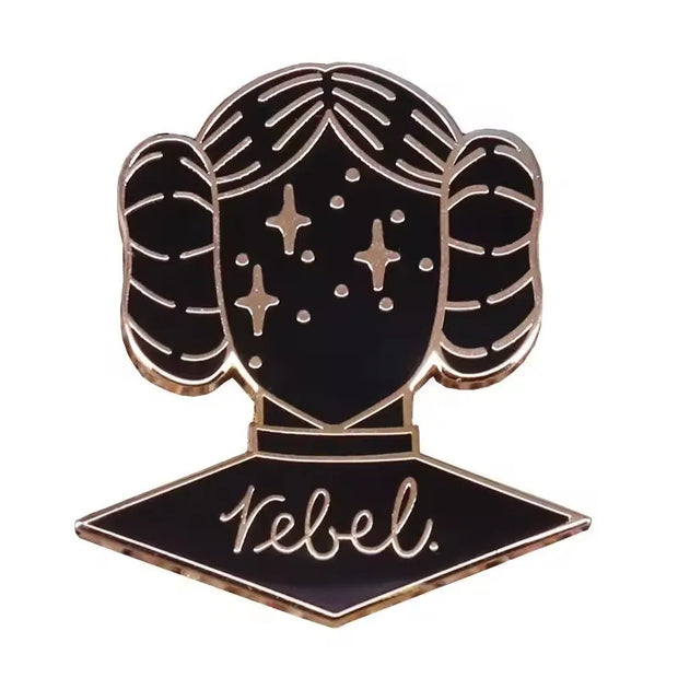 90s Retro Wars Movies Enamel Pins Cartoon Metal Brooch Badge Fashion Jewellery Backpack Accessory Gifts