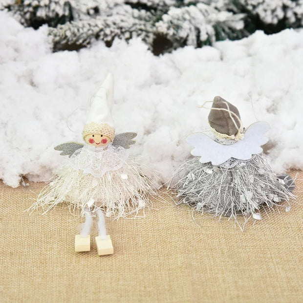 Christmas Doll Gnomes Elf Cute Angel XMAS Home Decoration Christmas Tree Decoration Natal Navidad Gift Happy New Year