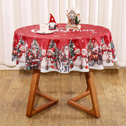 Christmas Tablecloth Christmas Decorations for Home 2025 Xmas Gifts Navidad New Year Winter Holiday Kitchen Dining Table Cover