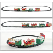 Christmas Train Set Assemble Railway Tracks Toys Decor Christmas Tree Train Gift Toy For Kids Birthday Party Gift Christmas Gift