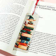 elf Christmas themed bookmarks, decorative book themed bookmarks for book lovers bookworms reading markers suitable for ladies