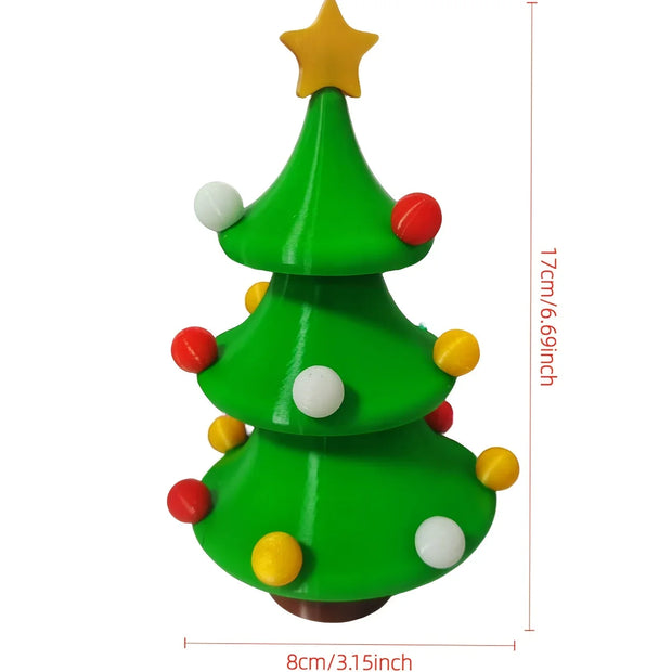 Dancing Christmas Tree，An interesting design, , a stress-relieving creative gift suitable for gifting, holiday decorations, etc.