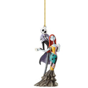 The Nightmare Before Christmas Hanging Ornament Jack And Sally Cartoon Pendant New Year Holidays Party Xmas Tree Decoration