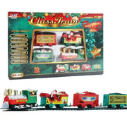 Christmas Train Set Assemble Railway Tracks Toys Decor Christmas Tree Train Gift Toy For Kids Birthday Party Gift Christmas Gift