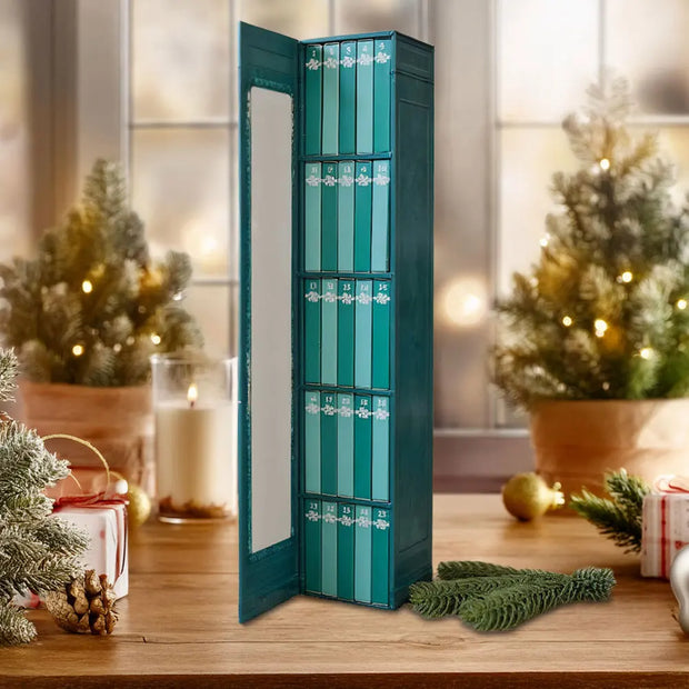 2025 Mini Book Advent Calendar 24 Books Gifts For Book Lovers Christmas Countdown Decor Holiday Bookworm Gift Idea Festival