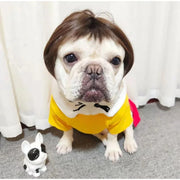 Pet Wig Dog And Cat Supplies Christmas Pet Accessories Curly Hair Straight Hair Diy Hand Woven Hair Wig DIY Accessorie