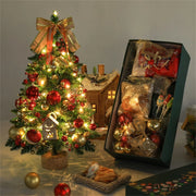 Christmas Tree Ornament Durable Mini Christmas Tree Decoration Prop for Christmas Parties Family Gatherings Daily Desktop Decor