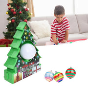 DIY Christmas Tree Rotate Drawing Ball Set Electric Painting Machine Christmas Decoration Kids Electric Toys For Children Gift-A