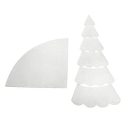 Handmade Christmas Tree Quilting Template Set Multifunctional Acrylic DIY Sewing Ruler Practical Sewing Pattern Tools