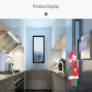 Christmas Handle Covers For Fridge Microwave Oven Santa Claus Dishwasher Door Handle Cover Xmas Party New Year Decoration