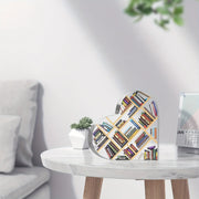 Charming Acrylic Heart-Shaped Book Lover'S Ornament - Perfect Christmas, Teacher Appreciation Gift Book Lover Gifts Gift For Tea