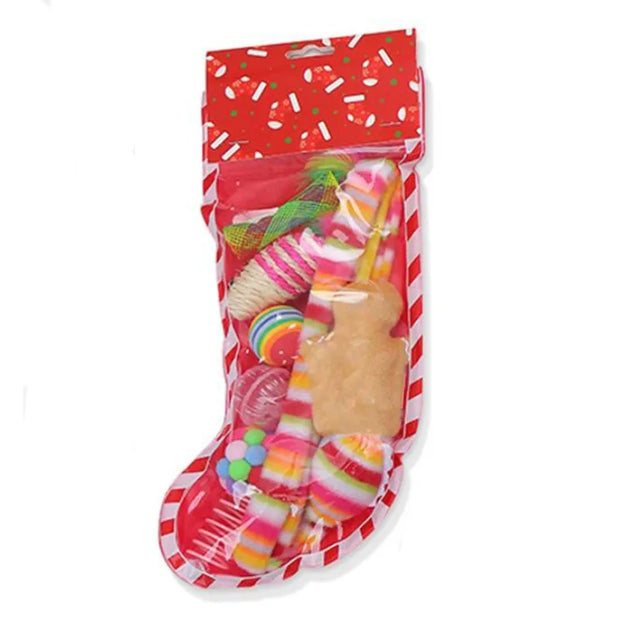 Fashion Christmas Pet Toys Cat Cute Funny Toy Sets New Year Gifts Hot Sale Simple 2024