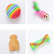 Fashion Christmas Pet Toys Cat Cute Funny Toy Sets New Year Gifts Hot Sale Simple 2024