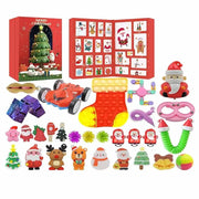 Christmas Advent Calendar Gift Box for Kids DIY Jewelry Anti Stress Fidget Box 24Day Countdown Calendar Christmas Gift navidad