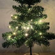 Christmas Tree Ornament Durable Mini Christmas Tree Decoration Prop for Christmas Parties Family Gatherings Daily Desktop Decor