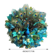 Easter Cross Wreath with Bow Rattan Ring Garland Hanging Ornament for Home Front Door Wall Garden Decoration Art Gift Supplies