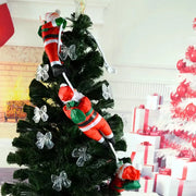 2024 New year santa claus fence peeps christmas decoration outdoor holiday occasion home garden новы  Decoration Navidad