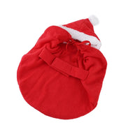 Christmas Pet Cosplay Costume Plush Cat And Dog Clothes Autumn And Winter New Cute Christmas Cloaks Pet Clothes
