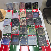 2025 Mini Book Advent Calendar 24 Books Gifts For Book Lovers Christmas Countdown Decor Holiday Bookworm Gift Idea Festival