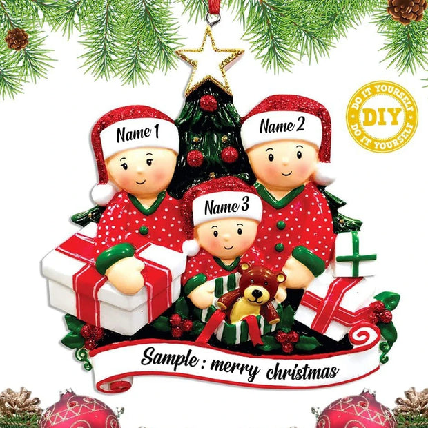 Christmas Tree Hanging 2023 Navidad DIY Personalised Home Christmas Decorations Gifts New Year 2024 Home Decoration