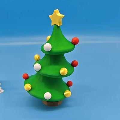 Dancing Christmas Tree，An interesting design, , a stress-relieving creative gift suitable for gifting, holiday decorations, etc.