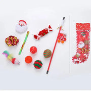 Fashion Christmas Pet Toys Cat Cute Funny Toy Sets New Year Gifts Hot Sale Simple 2024