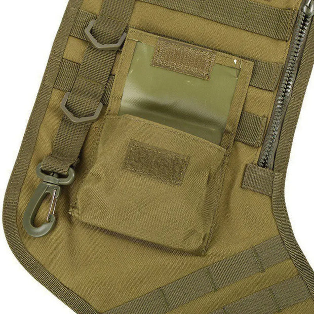 Christmas MOLLE Stocking Socks Tactical Military Bag Dump Drop Pouch Utility Storage Bags Combat Hunting Pack Magazine Pouches