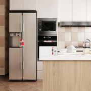 Christmas Handle Covers For Fridge Microwave Oven Santa Claus Dishwasher Door Handle Cover Xmas Party New Year Decoration