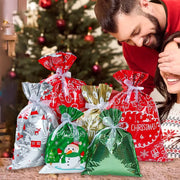 Christmas Gift Candy Bags Merry Christmas Decoration for Home 2024 Xmas Party Decor Ornaments Navidad Natal New Year Gifts 2025