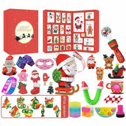 Christmas Advent Calendar Gift Box for Kids DIY Jewelry Anti Stress Fidget Box 24Day Countdown Calendar Christmas Gift navidad