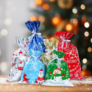 Christmas Gift Candy Bags Merry Christmas Decoration for Home 2024 Xmas Party Decor Ornaments Navidad Natal New Year Gifts 2025