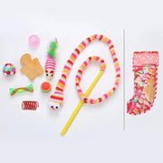 Fashion Christmas Pet Toys Cat Cute Funny Toy Sets New Year Gifts Hot Sale Simple 2024