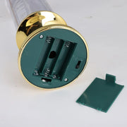 New LED Christmas Candle LED Flameless Candle Light Swirling Glitter Colorful Fantasy Crystal Night Lights Xmas Party Home Decor