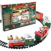 Christmas Train Set Assemble Railway Tracks Toys Decor Christmas Tree Train Gift Toy For Kids Birthday Party Gift Christmas Gift