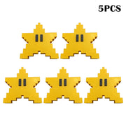 Durable Pixel Star Design Christmas Tree Belongs To Household Products Dirt Resistant Durable Affordable And Versatile