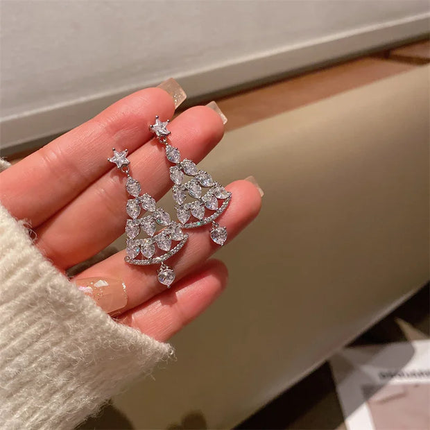 Silver Color Earrings