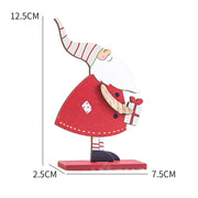 Christmas Tree Children's Handmade DIY Stereo Wooden Christmas Tree Scene Layout Christmas Decorations Ornaments Hot