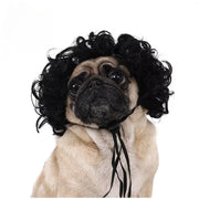 Pet Wig Dog And Cat Supplies Christmas Pet Accessories Curly Hair Straight Hair Diy Hand Woven Hair Wig DIY Accessorie