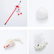 Fashion Christmas Pet Toys Cat Cute Funny Toy Sets New Year Gifts Hot Sale Simple 2024