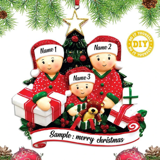 Christmas Tree Hanging 2023 Navidad DIY Personalised Home Christmas Decorations Gifts New Year 2024 Home Decoration
