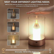 1 rechargeable LED light and motion sensor candle light, flameless design, perfect gift for Christmas and Thanksgiving