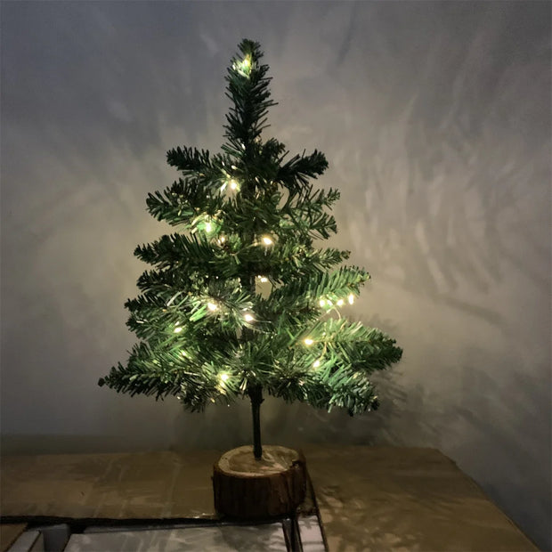 Christmas Tree Ornament Durable Mini Christmas Tree Decoration Prop for Christmas Parties Family Gatherings Daily Desktop Decor